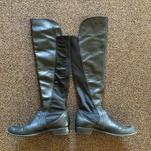 Ciao Bella Black Leather Riding Boots